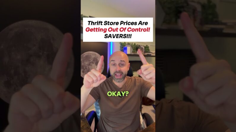 Thrift Store Prices Are Getting Out Of Control