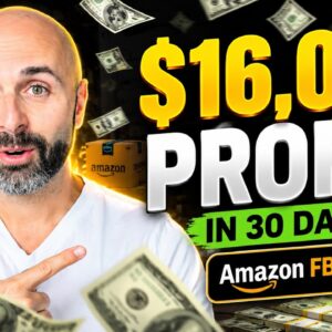 I made $16,000 PROFIT Last Month Selling on Amazon FBA