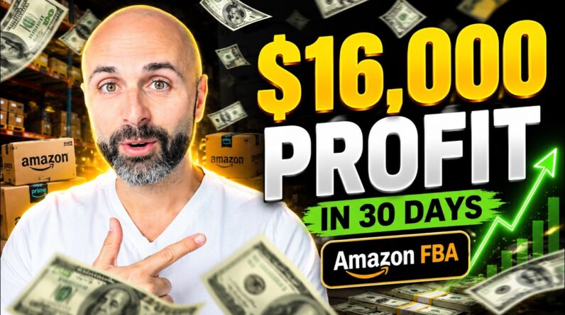 I made $16,000 PROFIT Last Month Selling on Amazon FBA