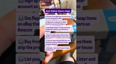 Here’s How I turned lowball eBay offers into $750K on Amazon in 12 months, all from my laptop.