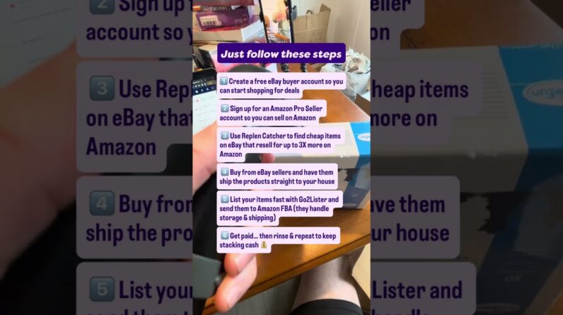 Here’s How I turned lowball eBay offers into $750K on Amazon in 12 months, all from my laptop.