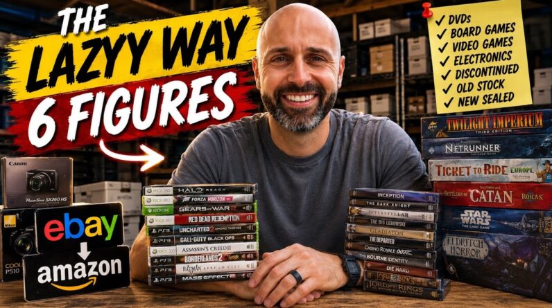 The Lazy Way I Make 6 Figures Flipping eBay Items to Amazon