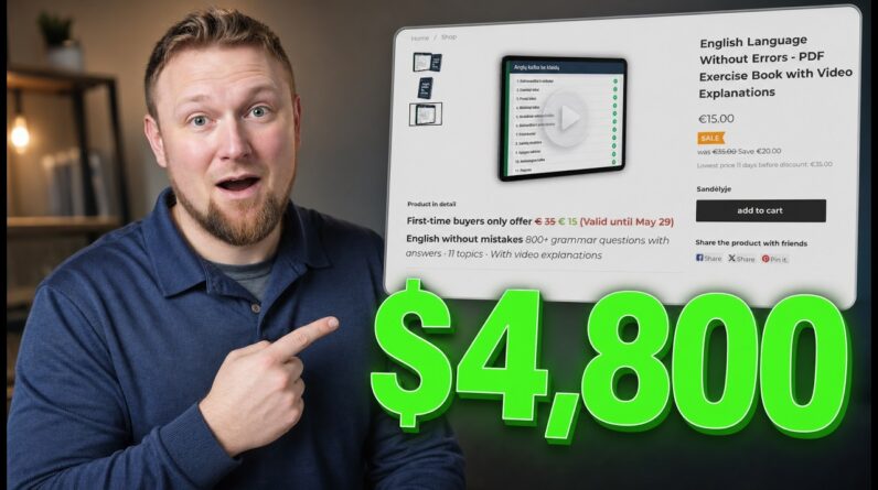 This "Boring" $15 Product Made $4,800 (Full Strategy)