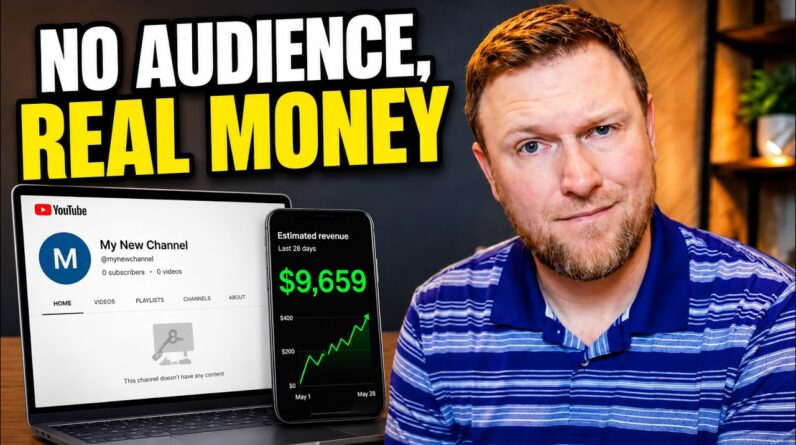 I Sell $9,659/mo on YouTube WITHOUT an Audience! (Here's how)