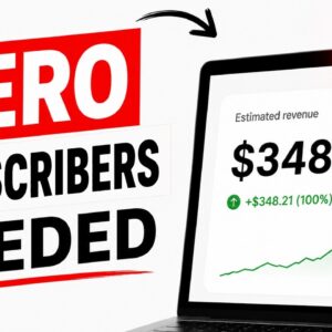 Laziest Way To Sell Digital Products On Youtube In 2026 ($300/day+)