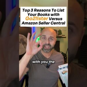 Still listing books through Amazon Seller Central? You could be wasting hours.  #amazonfba