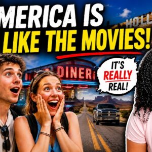 Foreigners Are Stunned With The  U S  "America Is Exactly Like the Movies" 🇺🇸