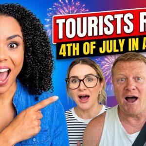 World Cup Tourists Can't Wait To Celebrate 4th Of July In America