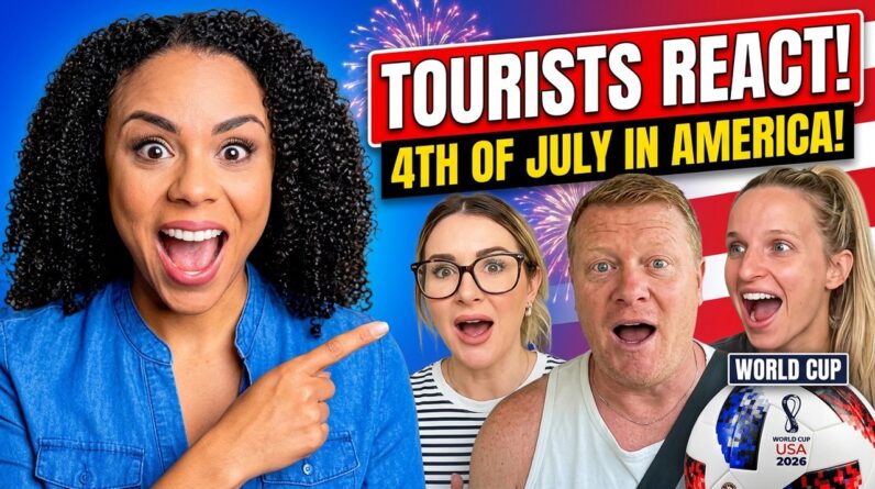 World Cup Tourists Can't Wait To Celebrate 4th Of July In America