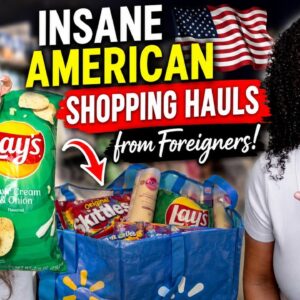 Foreigners Insane American Shopping Hauls That Make No Sense to Us