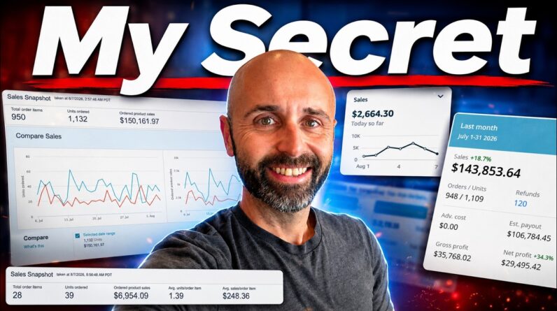 My SECRET to selling $150,000 on Amazon in 31 Days
