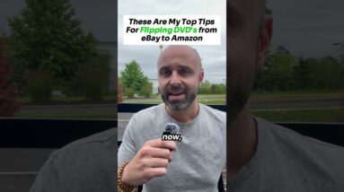 I’ve sold over 10,000 DVDs on Amazon, and most of them were sourced from eBay.