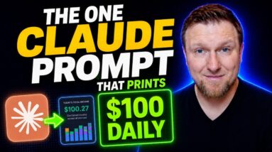 The One CLAUDE Prompt That Prints $100 Daily