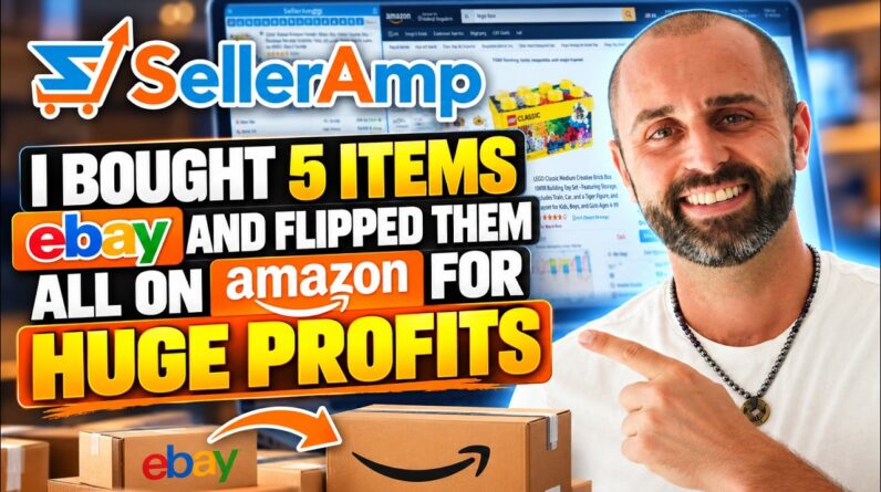 I Bought 5 Items on eBay and Flipped Them ALL on Amazon for Huge Profits
