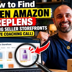 How to Find Hidden Amazon Replens by Stalking Seller Storefronts (Live Coaching Call)