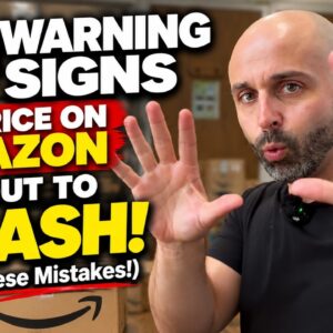 10 Warning Signs The Price on Amazon is About to CRASH! (Avoid These Mistakes!)