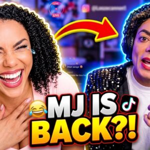 Hilarious TikTok Michael Jackson Is  Getting Famous Overnight! (I'm Crying 🤣)